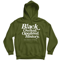 Black Owned. Black Operated. Black History. - Army Green